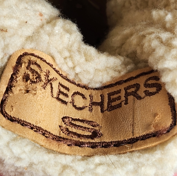 SKECHERS Women’s Survivor Boot Size 8 Tan Y2K Lace Up Rare Vintage Leather - Picture 6 of 10